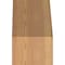 Ekena Millwork 6"W x 10"D x 10"H Funston Rough Sawn Knee Brace, Western Red Cedar BRC06X10X10FST00RWR - alternate 3